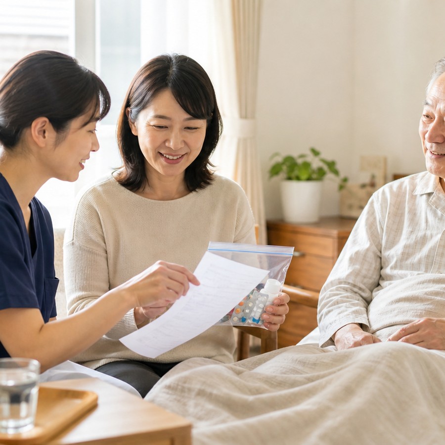 術後返家第一週怎麼照護？家屬先掌握用藥、傷口與夜間安全