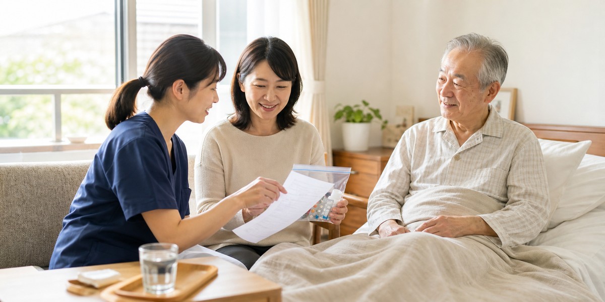 術後返家第一週怎麼照護？家屬先掌握用藥、傷口與夜間安全