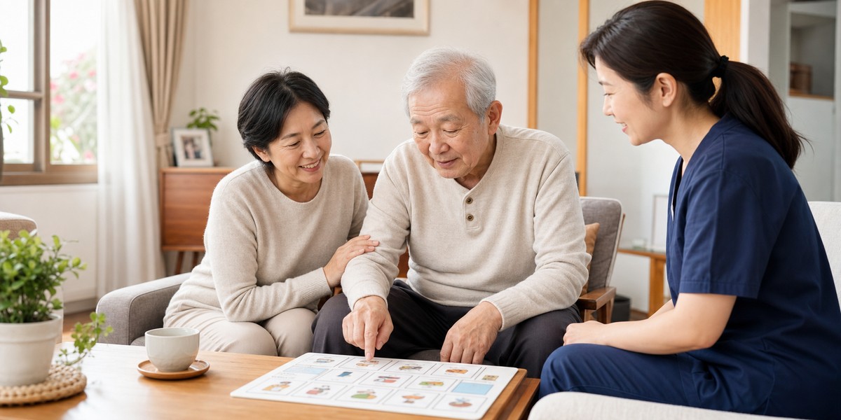 失智長輩居家照護怎麼做？家屬從安全、規律與溝通開始