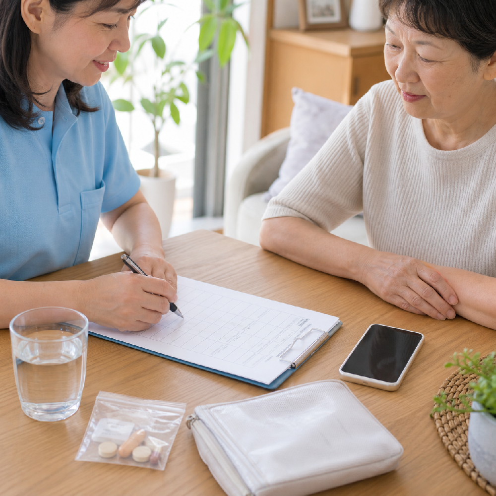居家照護交接紀錄怎麼寫？家屬輪班、用藥與異常觀察表